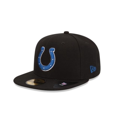 Sapca New Era Indianapolis Colts NFL 59FIFTY Fitted - Negrii